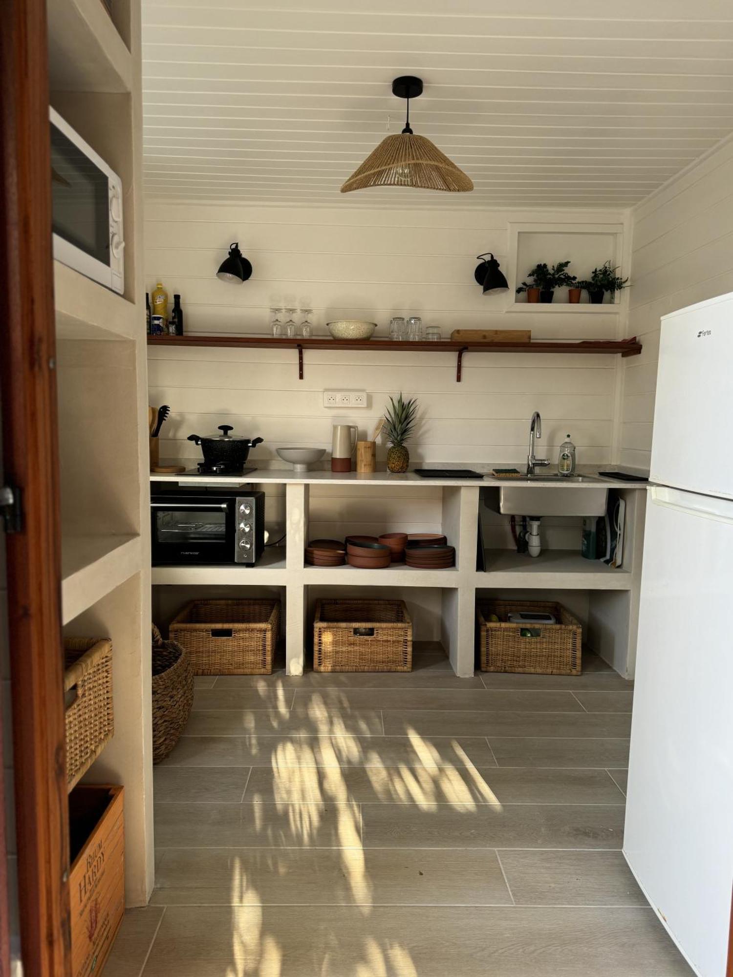 Les Cabanes Cosy A 2 Pas Du Lagon - Charme Et Confort Le Francois Exterior photo