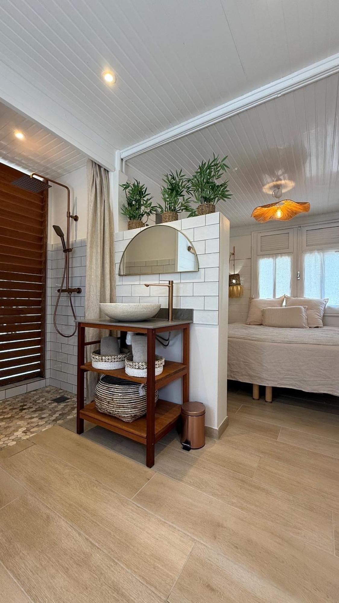 Les Cabanes Cosy A 2 Pas Du Lagon - Charme Et Confort Le Francois Exterior photo